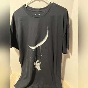 Threadless Astronaut Swing Tee - XL - Cosmic Adventure Awaits - NWT